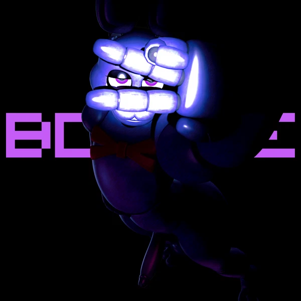 bonnie (fnaf) (five nights at freddy's, scottgames) created by fuskymeet
