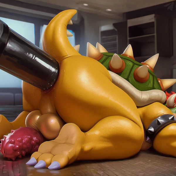 bowser (mario bros, nintendo) created by sergalbutt