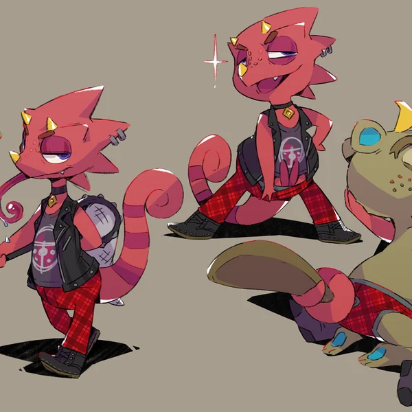 c.j. (animal crossing), flick (animal crossing) (animal crossing, nintendo) created by flookz