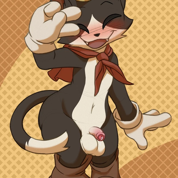 cait sith (ff7) (celtic mythology, european mythology) created by nutty bo