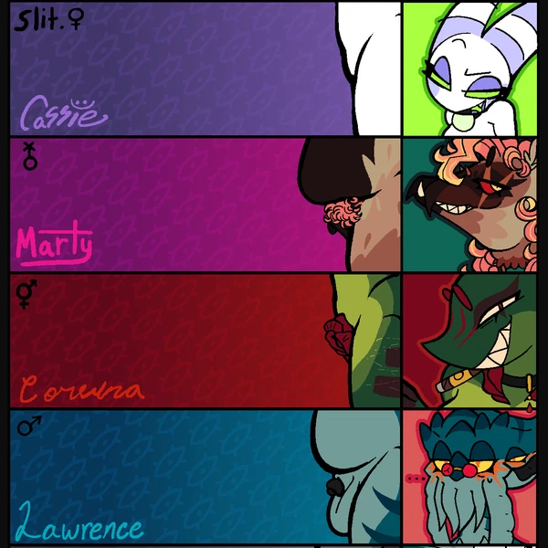 cassie (mutedeclipse), corvina (mutedeclipse), fallen (mutedeclipse) (mythology) created by mutedeclipse