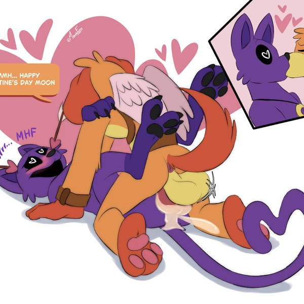 catnap (poppy playtime), dogday (poppy playtime) (mob entertainment, poppy playtime) created by mandyfoxy
