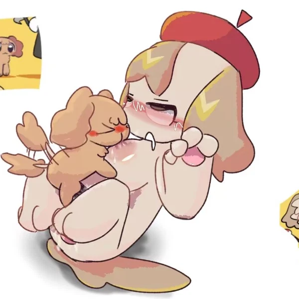 characters reacting to sad breaking news, copyrights created by bayachao