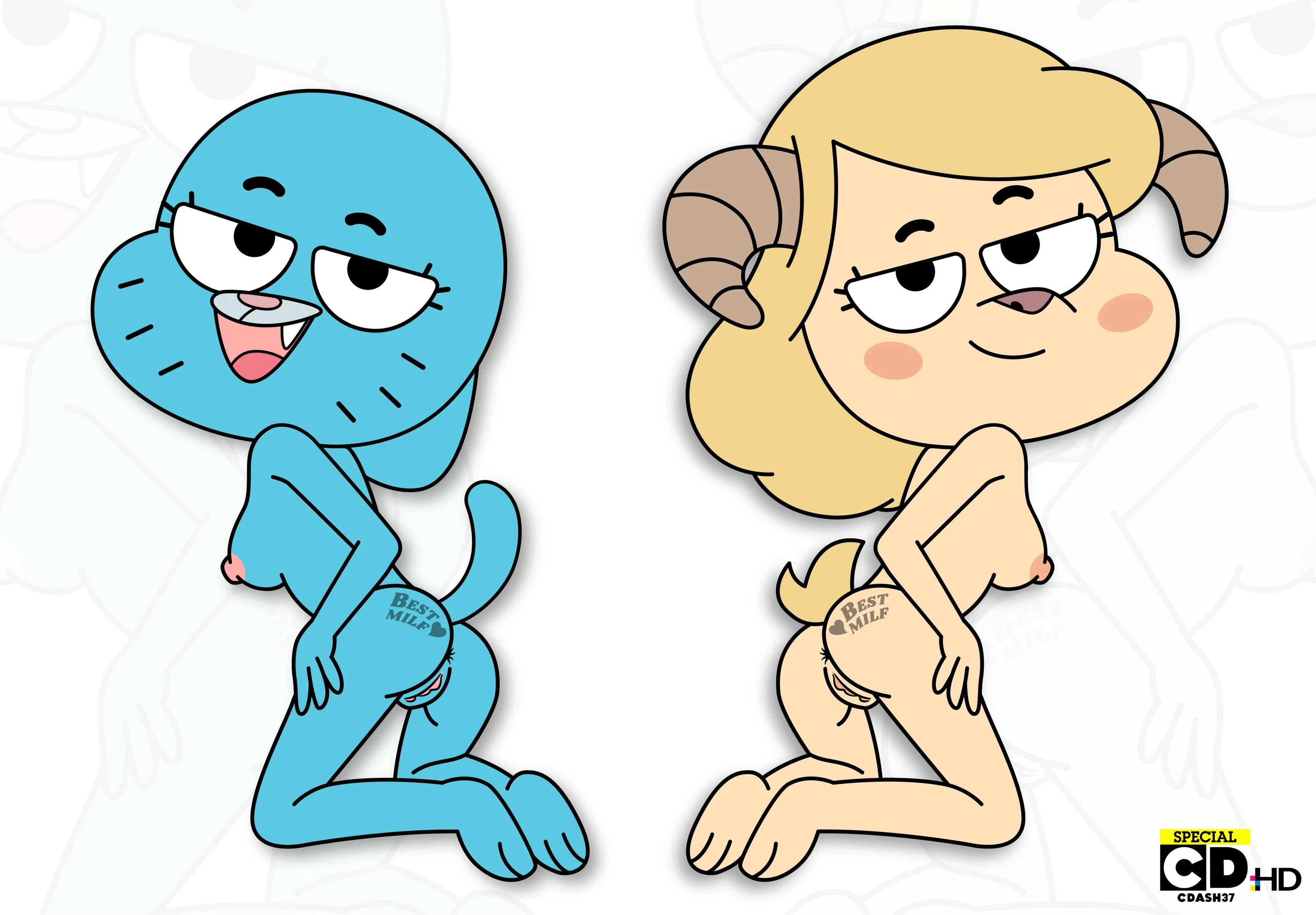 chi chi's mom, nicole watterson (cartoon network, the amazing world of gumball) created by c.dash37