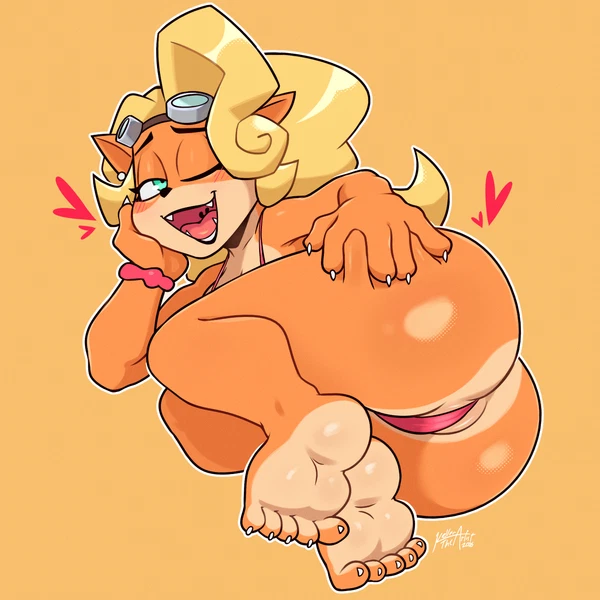coco bandicoot (activision, crash bandicoot (series)) created by kellertheartist