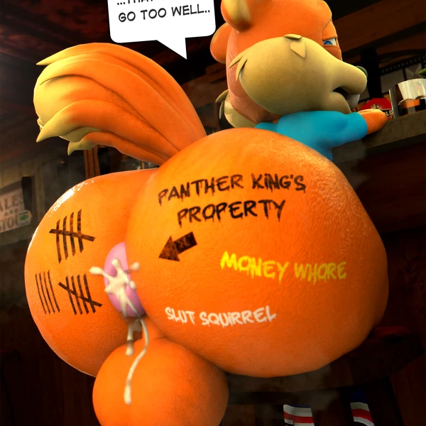 conker (conker's bad fur day, rareware) created by doommusk