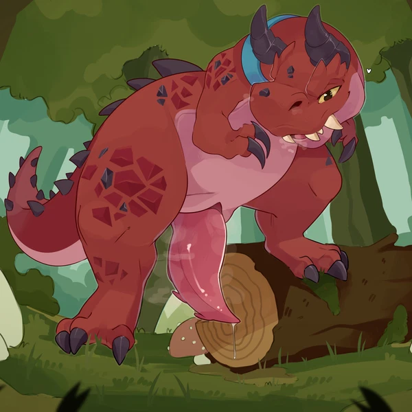 devil dinosaur created by cometdragonite