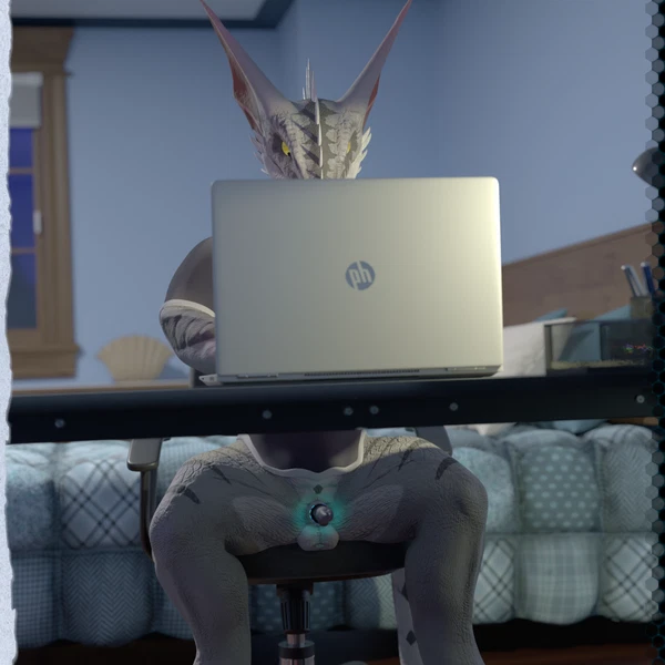 drash (character) (mythology, no nut november) created by snekkuu