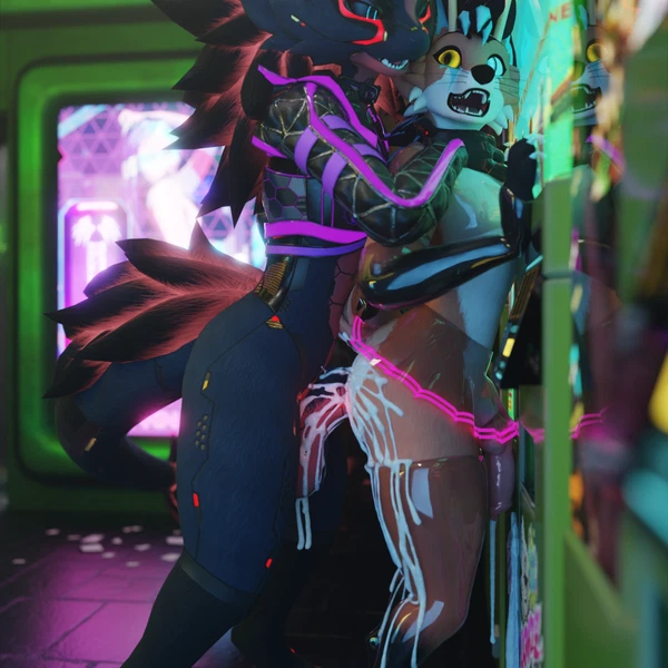 eclipse (sanythefox), sany van fox (cd projekt red, cyberpunk 2077) created by sanythefox