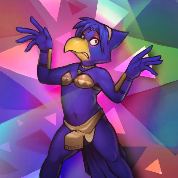 falco lombardi (nintendo, star fox) created by namelessenemy