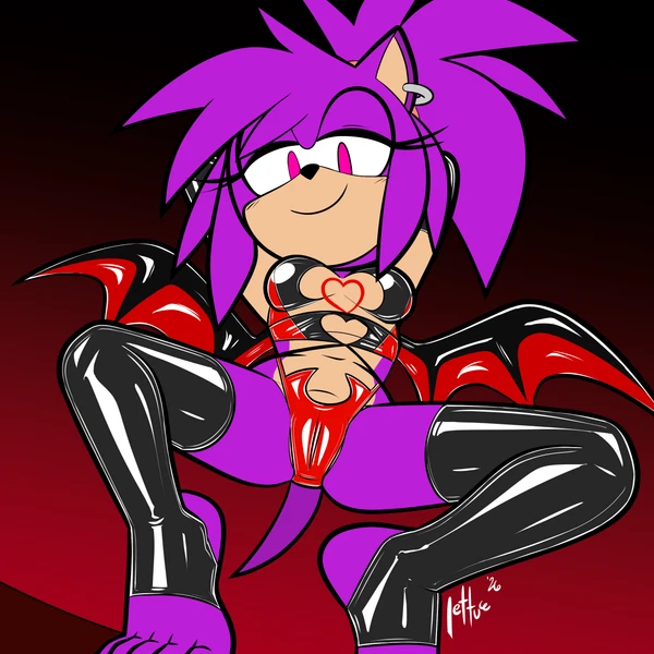 fan character (sega, sonic the hedgehog (series)) created by lettuce (artist)