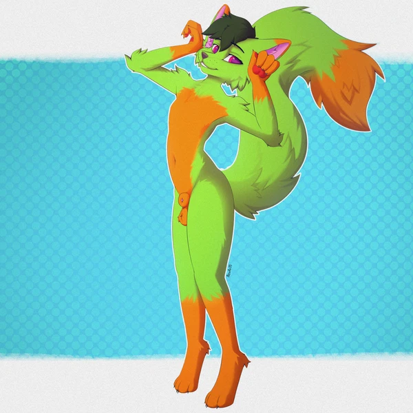 fern the fox created by novav33