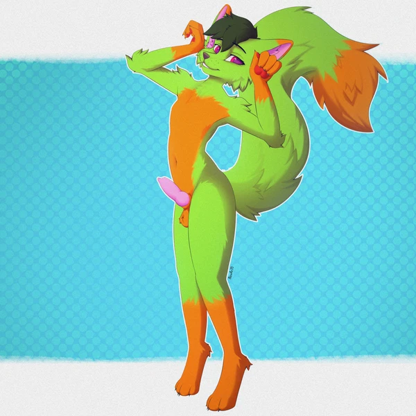 fern the fox created by novav33