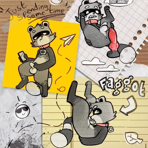 ferret (naughty ferret) created by naughty ferret