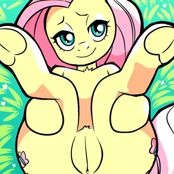 fluttershy (mlp) (friendship is magic, hasbro) created by sodasplode