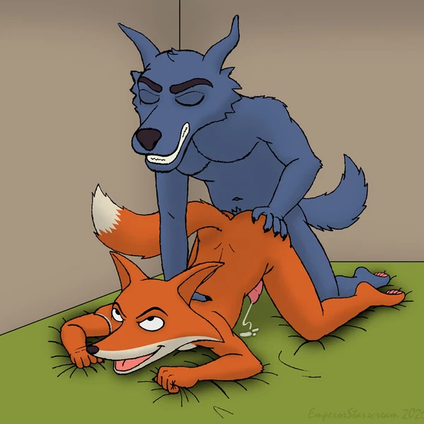 fox (don't eat the neighbours), wolf (don't eat the neighbours) (don't eat the neighbours) created by emperorstarscream