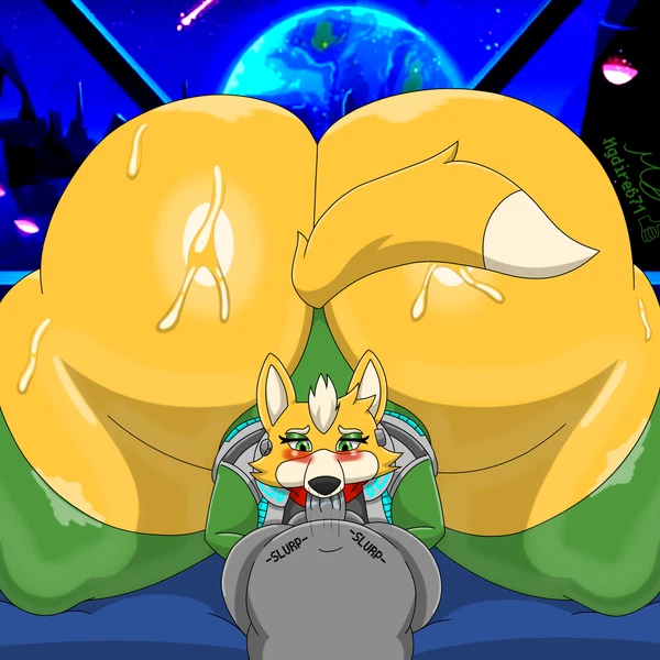 fox mccloud (nintendo, star fox) created by mgdire671