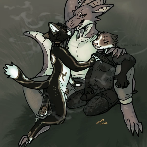 fuzzysmore (character), goldycat, kitt (agavegator) created by agavegator