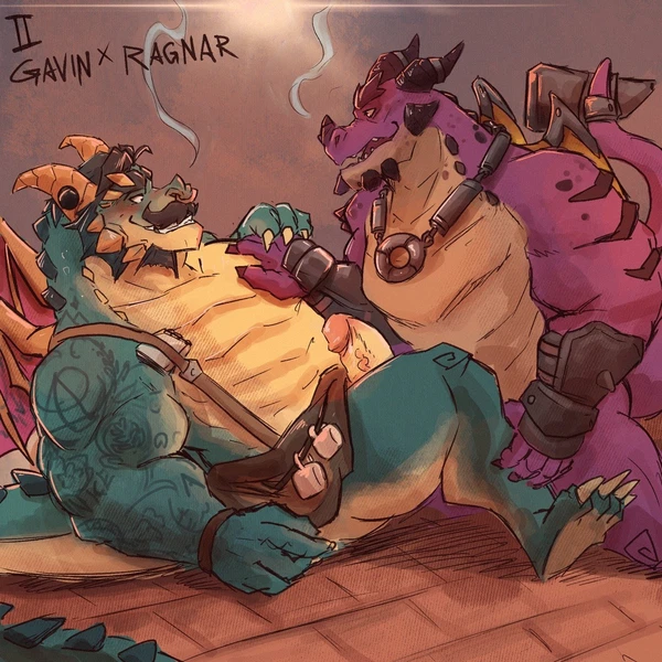gavin (spyro), ragnar (spyro), rescued dragons (spyro) (activision, mythology) created by galrock