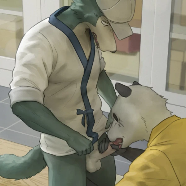 gouhin (beastars), legoshi (beastars) (beastars) created by pngx
