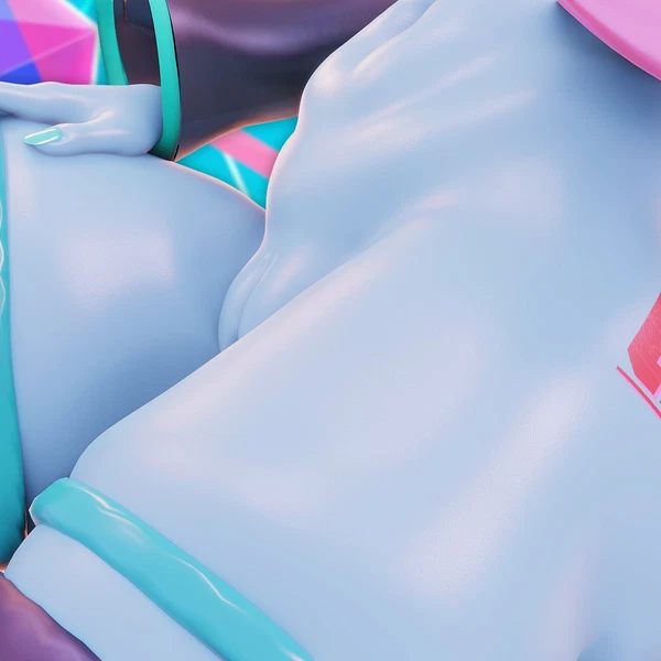 hatsune miku, miku pony (kotobukiya) (hasbro, kotobukiya) created by geodat