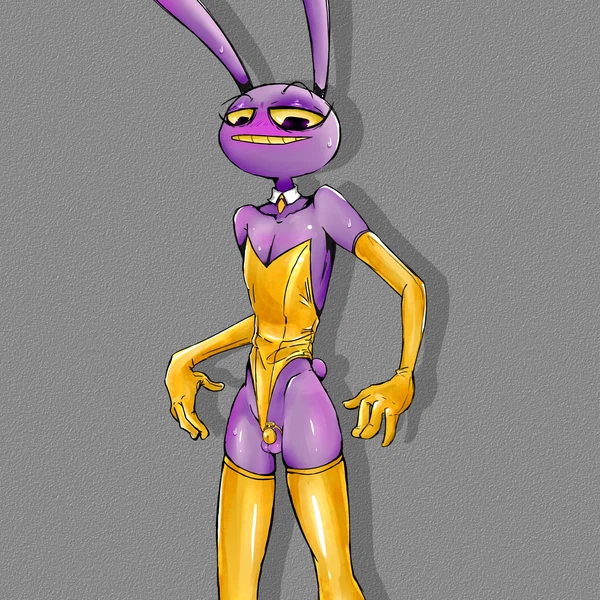 jax (tadc) (glitch productions, the amazing digital circus) created by hornyfudge
