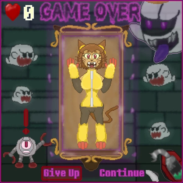 kaboodle (gameoverse), king boo, kit (gameoverse) (gameoverse, glitch productions) created by milkybun29
