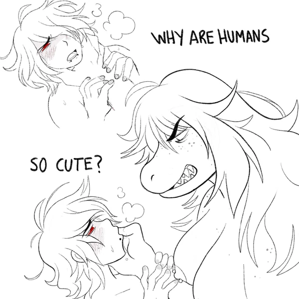 kris dreemurr, susie (deltarune) (deltarune, undertale (series)) created by spicychoccy