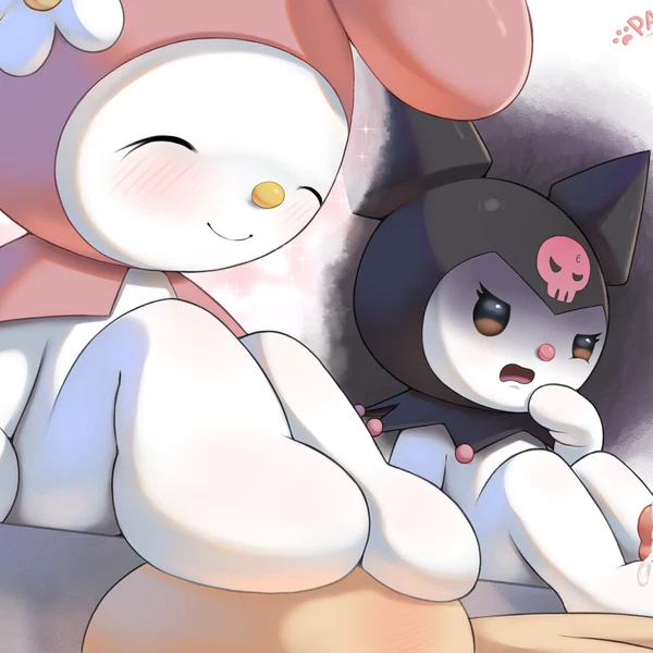 kuromi (onegai my melody, sanrio) created by pawsolie