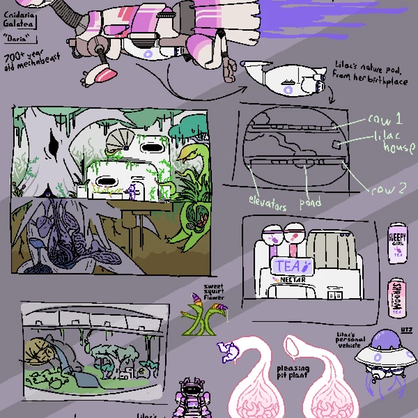 lilac (lilacfluffygoat) created by lilacfluffygoat