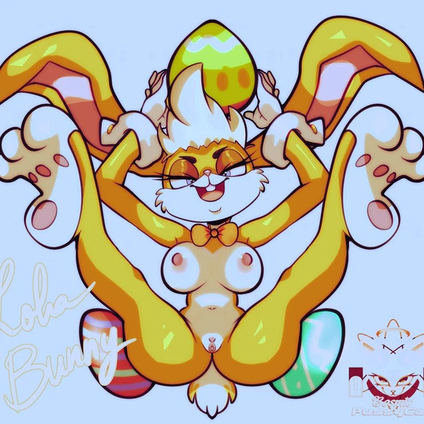 lola bunny (easter, looney tunes) created by cosmicpussycat
