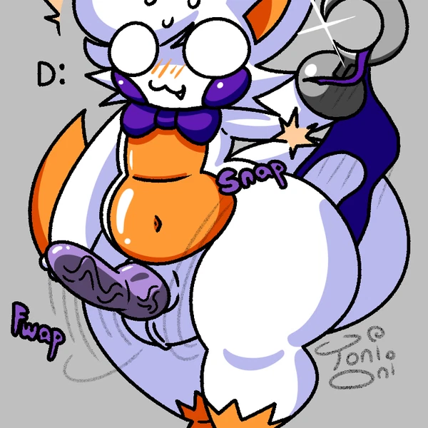 lolbit (fnaf), lolbit (frickbear's) (five nights at freddy's, five nights at freddy's world) created by toni oni