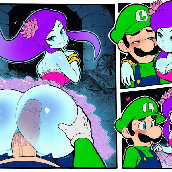 luigi (mario bros, nintendo) created by unknown director