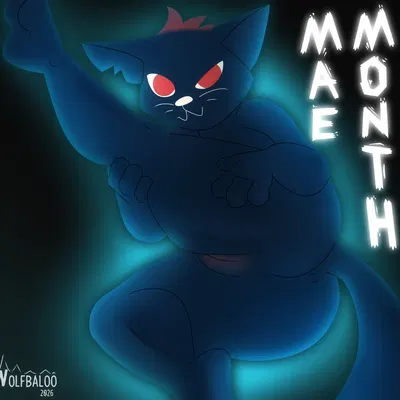 mae borowski (night in the woods) created by wolfbaloo
