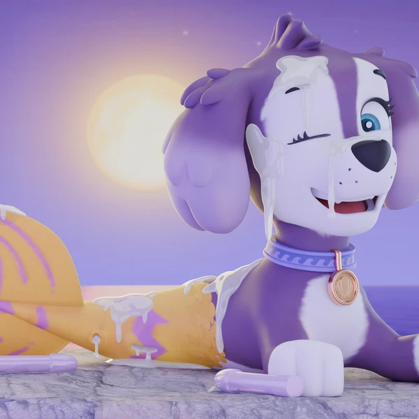 mamamerpup (paw patrol) (paw patrol) created by unknowndata