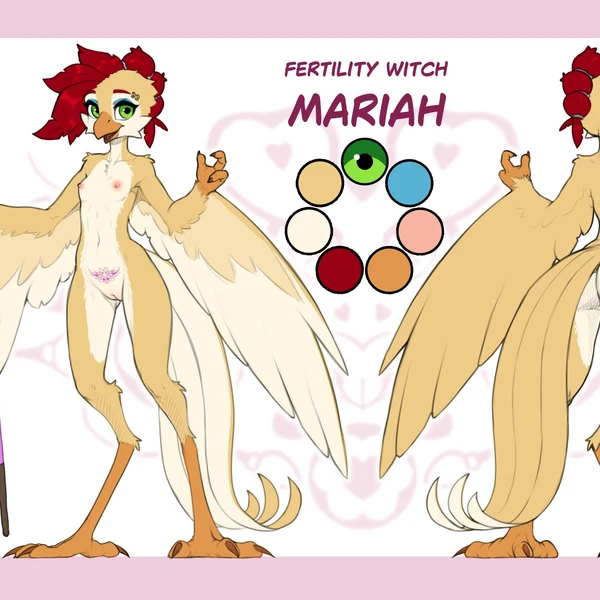 mariah (anthrobrand) created by w4g4