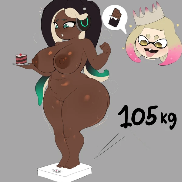 marina (splatoon) (nintendo, splatoon) created by g3mma