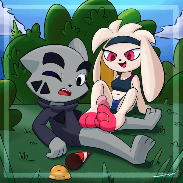 marte (gaturo), soles the raboot (nintendo, pokemon) created by toon draw, toon pinups