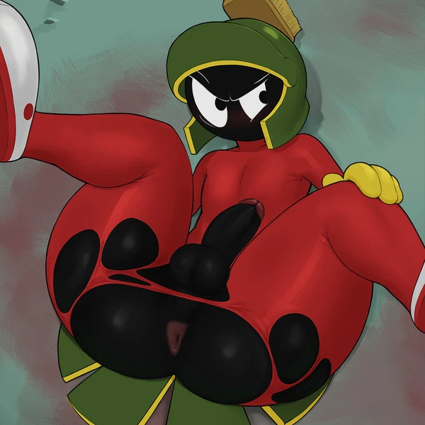 marvin the martian (looney tunes, warner brothers) created by brouva