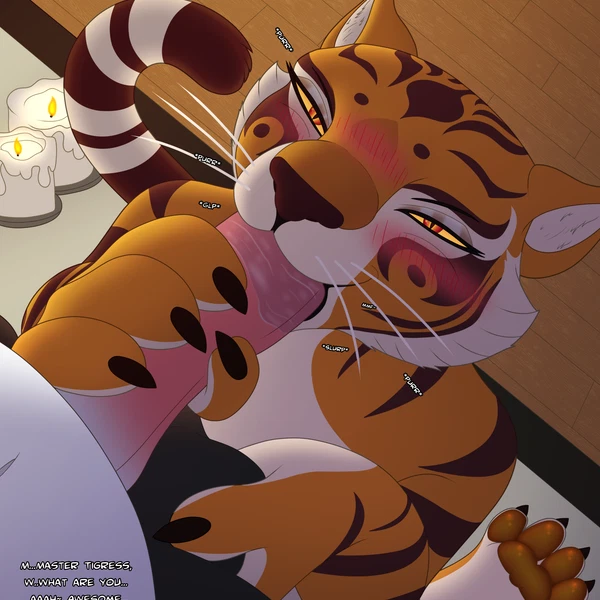 master po ping, master tigress (dreamworks, kung fu panda) created by varium
