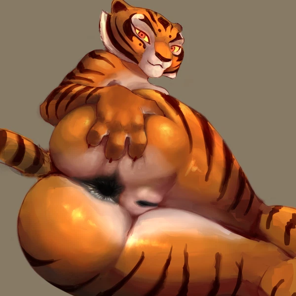 master tigress (dreamworks, kung fu panda) created by alytarch