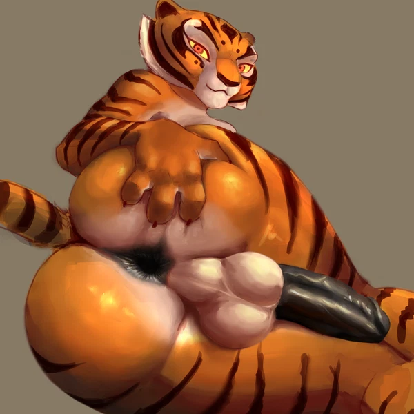 master tigress (dreamworks, kung fu panda) created by alytarch
