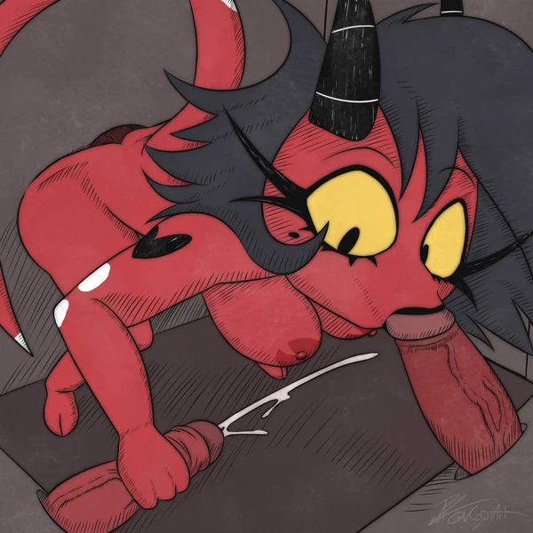 millie (helluva boss) (hellaverse, helluva boss) created by kojot