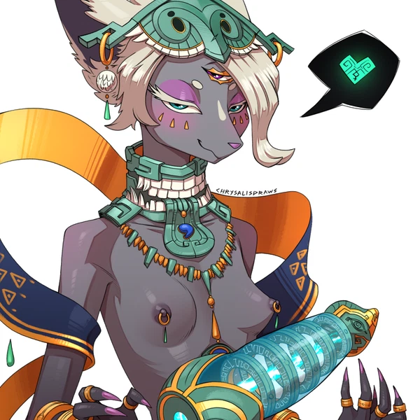 mineru (nintendo, tears of the kingdom) created by chrysalisdraws