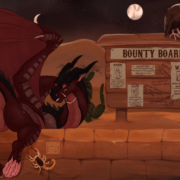mythology, wings of fire created by vantabats
