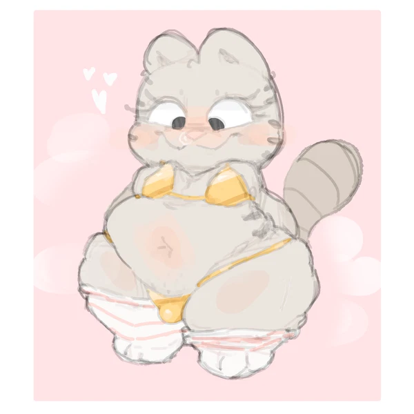nermal (garfield) (garfield (series)) created by iigomeow