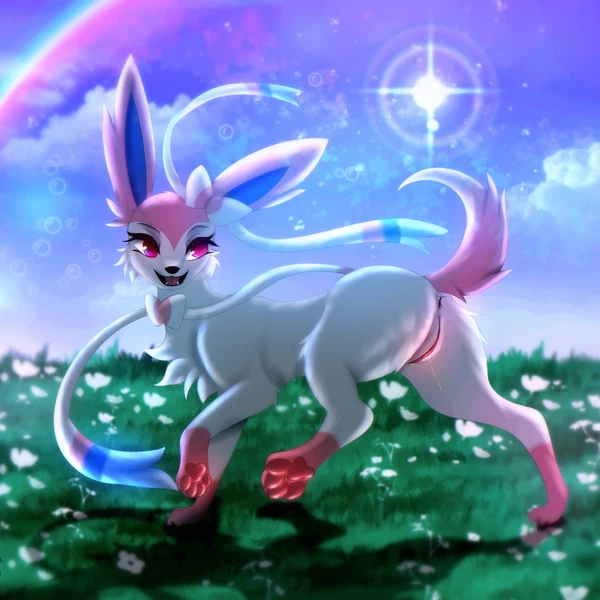 nintendo, pokemon created by astralia (art)