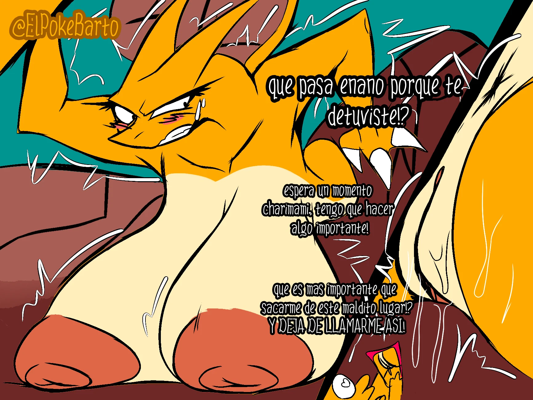 nintendo, pokemon created by elpokebarto