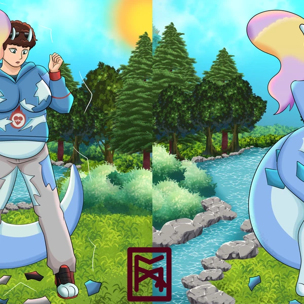 nintendo, pokemon created by furminko27
