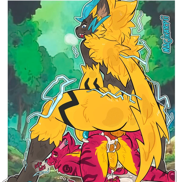 nintendo, pokemon created by magikarpii